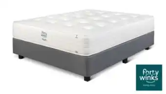 Forty winks sleep pro firm queen bed set standard length