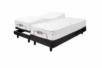 Dial a Bed Simmons watford firm smart motion king bed set extra length offer