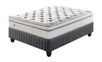 Dial a Bed Sealy strato posturepedic plush queen bed set standard length offer