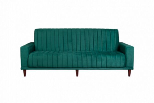 Retro Sleeper Couch Emerald Green Offer At Dial A Bed