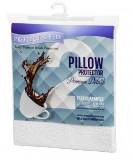 Protectabed pillow protector offer at Dial a Bed