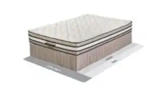 Sleepmasters inspired 137cm (double) firm bed set