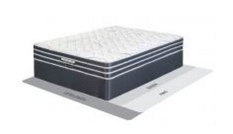 Sleepmasters seattle 137cm (double) firm bed set