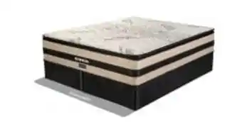 Sleepmasters Restonic bazaruto 183cm (king) medium bed set offer