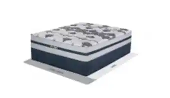 Restonic nevis 152cm (queen) medium bed set
