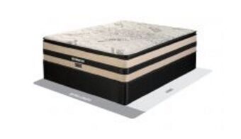 Sleepmasters Restonic bazaruto 152cm (queen) medium bed set offer