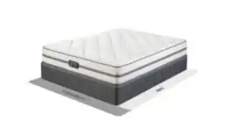 Sleepmasters Simmons aurelia 152cm (queen) medium bed set offer