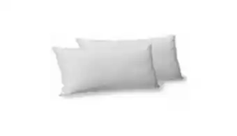Sleepmasters Lush living pillows king size microfibre 2pc offer