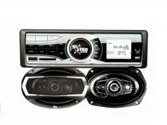 Autostyle Starsound ss-rscombo-690dl media player with 6×9″ speakers offer