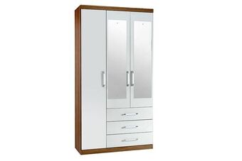Vienna 3-door mirror robe