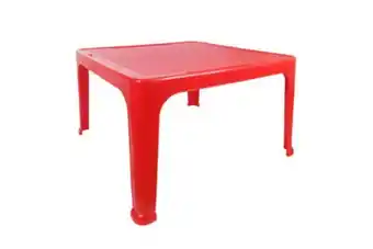 Kiddies table – primary red