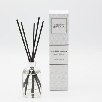 Fine feather & cotton diffuser - vanilla sateen