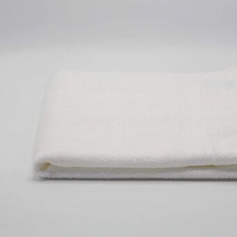 Whitehouse Cotton bay diamond border white bath towel offer