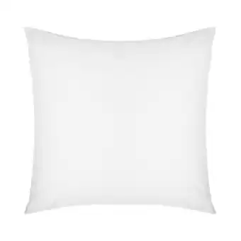 Whisper soft 660 thread count sateen white continental pillowcase