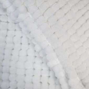 Whitehouse Microfibre white bath mat offer