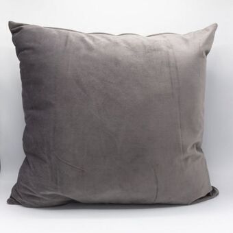Whitehouse Velvet scatter cushion - grey offer