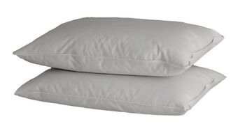 Bed King Comfort solutions duck down pillow offer