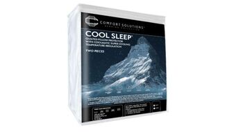 Bed King Comfort solutions cool sleep pillow protector (twin pack) offer