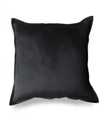 Cielo Black velvet scatter cushion offer