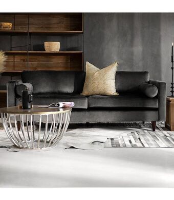 Cielo Hoffmann 3 seater couch - velvet midnight offer