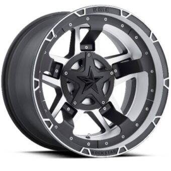 Xd-series rockstar 3 matt black machined