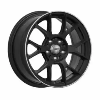 Tsw flex satin black machined lip