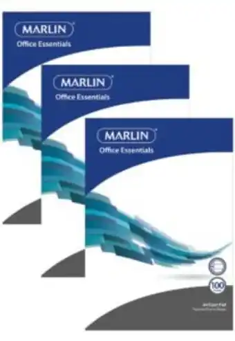 A4 100 sheets exam pads 3 pack