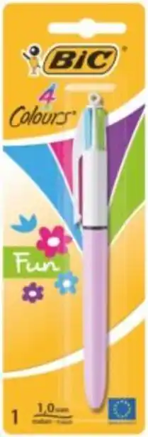 CNA Bic fun 4 colour pen offer