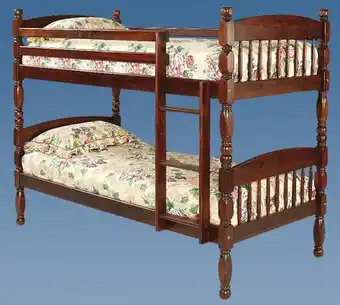 Ambassador darkwood double bunk