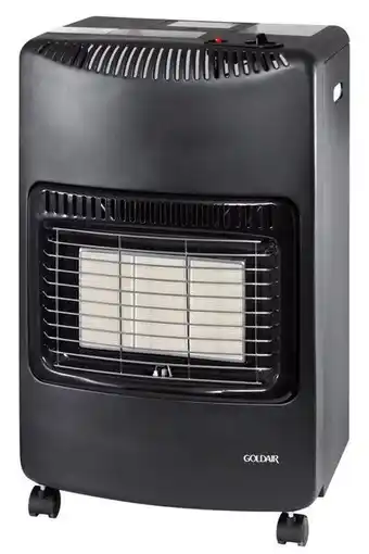 Lewis Goldair 3-panel gas room heater offer