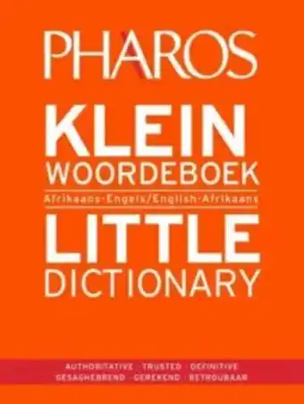 Klein-woordeboek/little dictionary