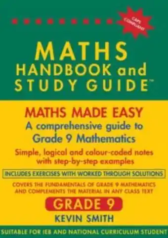 Maths handbook and study guide: grade 9