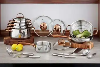 Lewis Phoebe 16-piece essential cookware set offer
