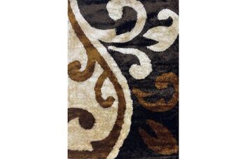 Lewis Living pattern 160cm x 230cm - copper brown & cream offer