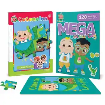 ToysRUs Cocomelon colouring book & puzzle set offer