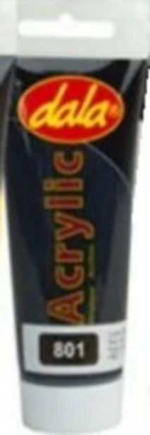 Dala acrylic paint 75ml black