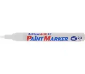 Artline paint marker 2.3mm white