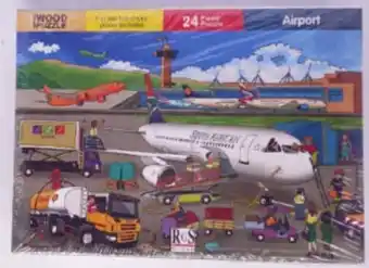 CNA 24 piece wooden puzzle – airport offer