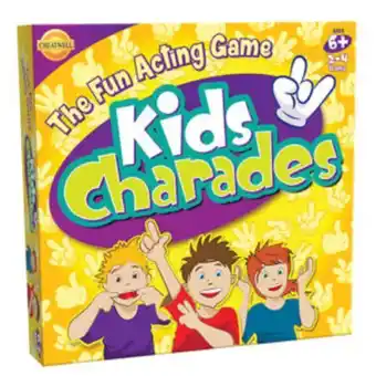 CNA Kids charades board game offer