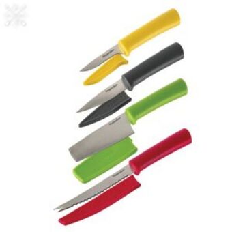 Adams Discount Centre Kitchen prep knives - set of 4 offer