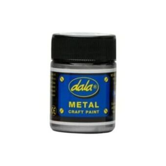 CNA Dala craft paint 50ml metallic silver offer