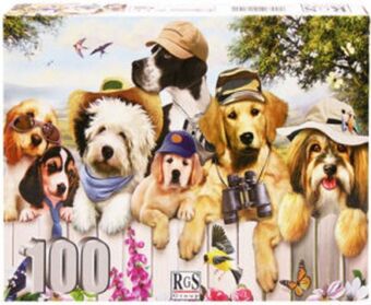 Animals line up 100 piece