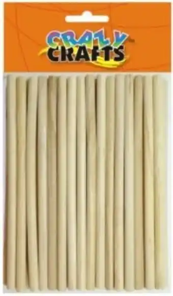 CNA Crazy crafts plain sticks 135mm offer