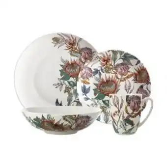 Waratah dinner set 16pc