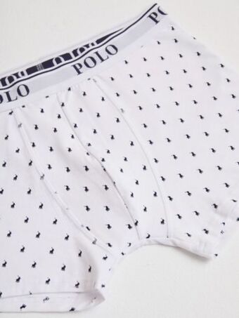 Polo Mens all over print knit boxer offer
