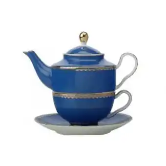 Adams Discount Centre Teas & c's classic tea for one with infuser 380ml blue offer