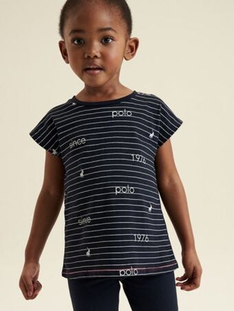 Polo Candice striped tee offer