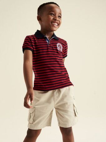 Polo Warren striped golfer offer