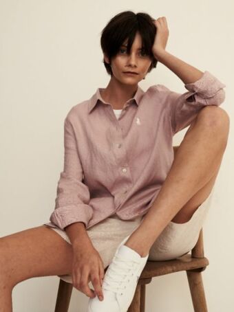 Polo Janice linen shirt offer