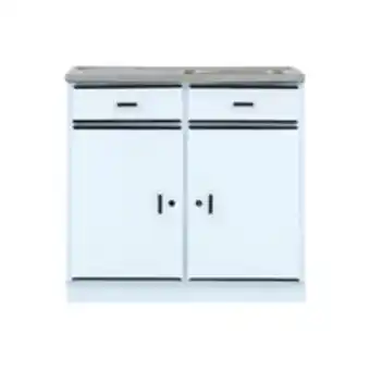 Sink unit white